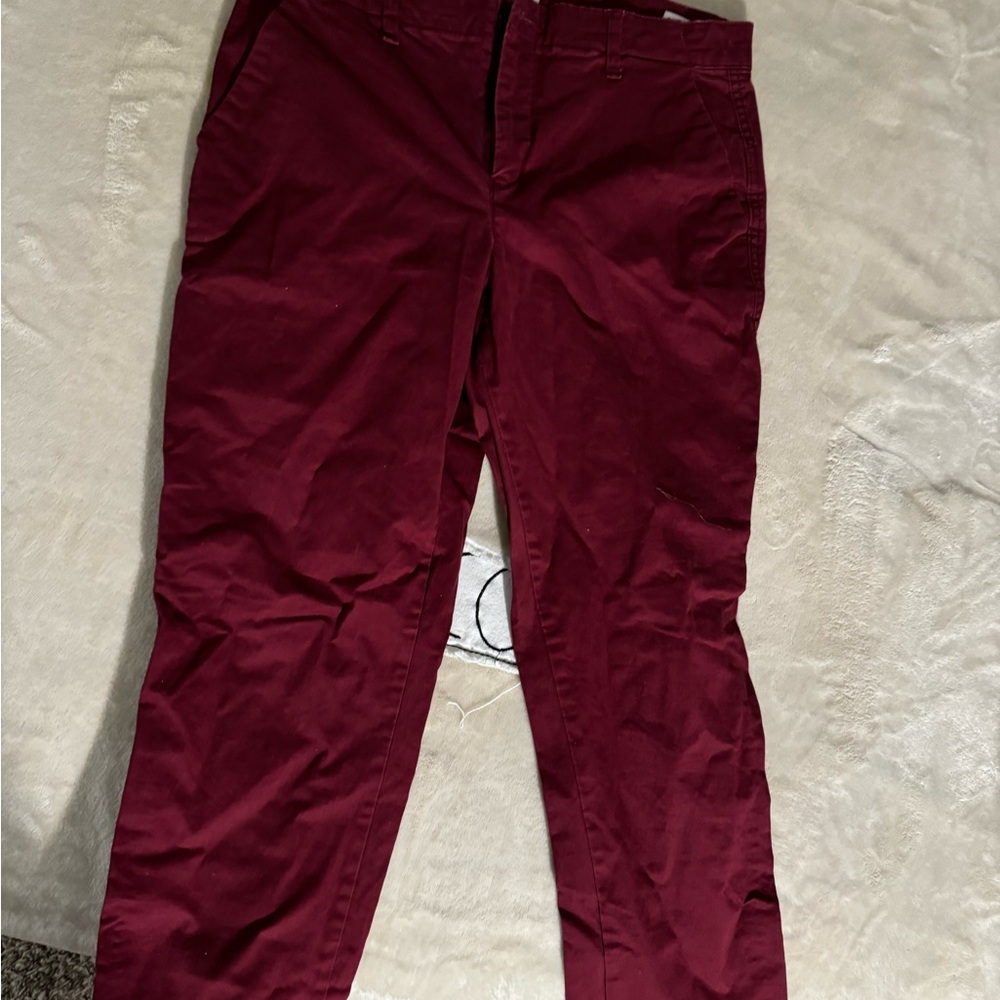 Gap Burgundy Pants